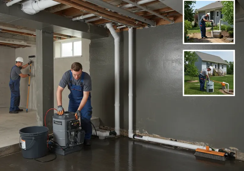 Basement Waterproofing and Flood Prevention process in Claycomo, MO